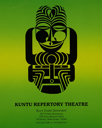 A Kuntu poster from the Kuntu Repertory Theatre Records, housed at Pitt. 