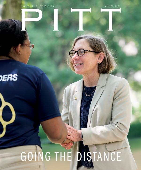 Winter 2020 Pitt Magazine Cover