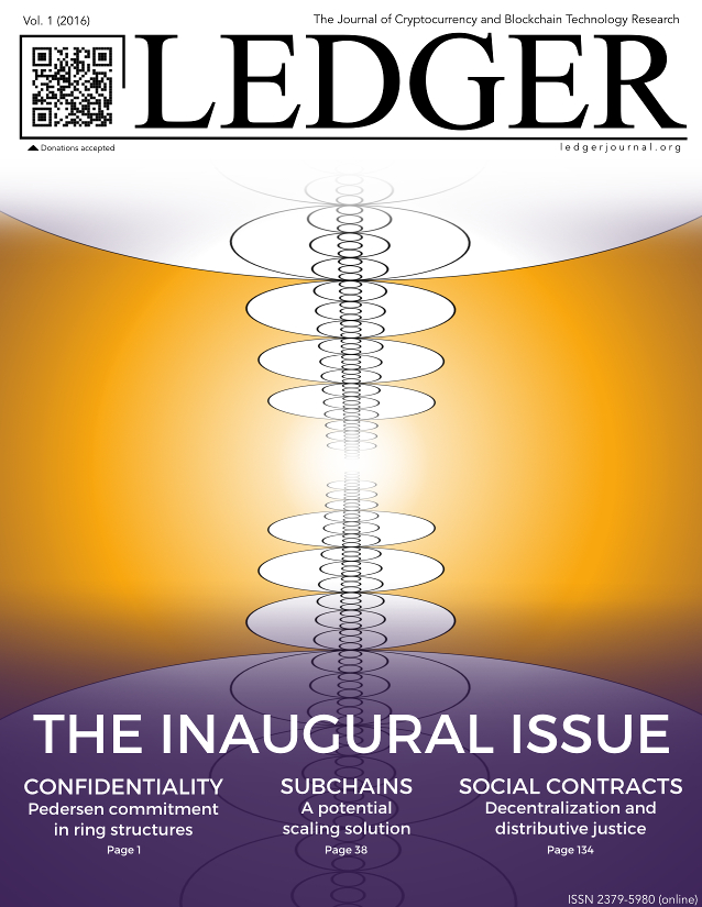 The inaugural issue's cover.