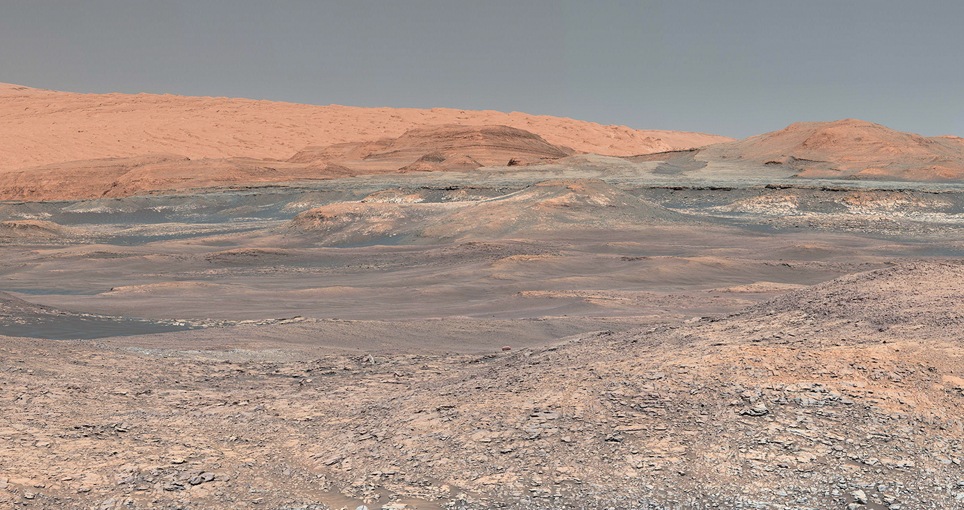 Mars landscape